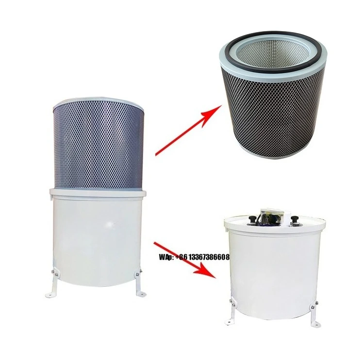 Air Purifier Hepa - CNC機械用集塵・油煙・オイルミストコレクター、HEPAフィルター、空気浄化ミストろ過、廃ガス浄化装置