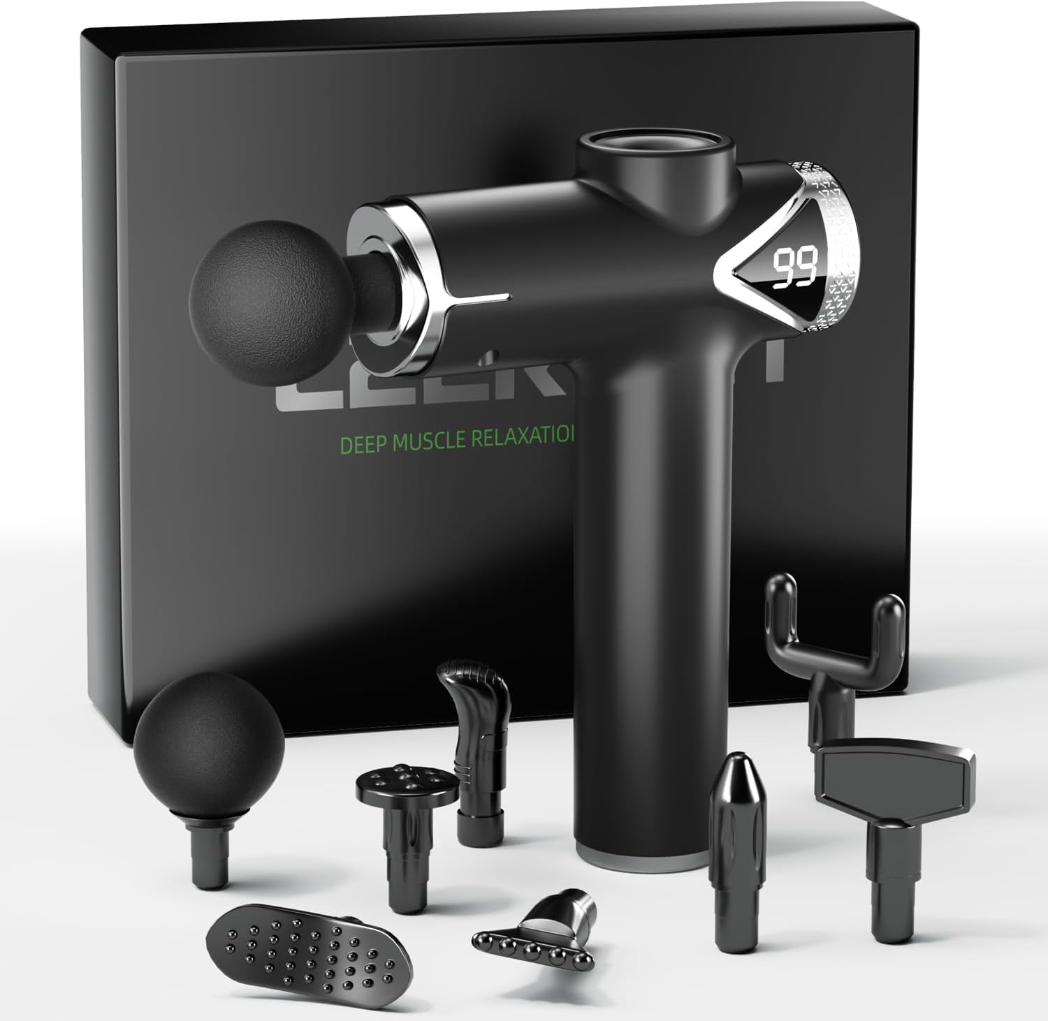 Health Wellness Massage - プロの筋肉マッサージガン、首と背中のマッサージ器具、ドロップシッピングフィットネス機器、男性女性への最高の贈り物