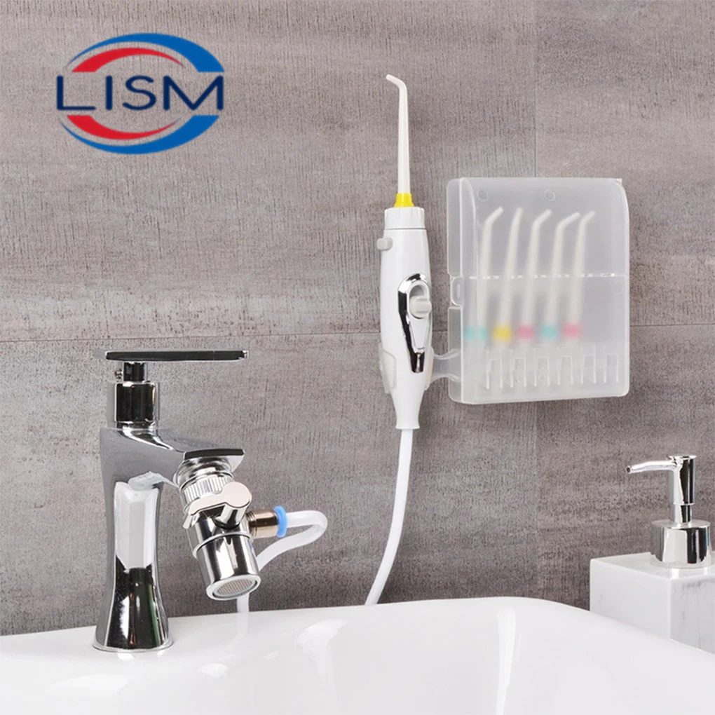 Oral Irrigator Flosser - デンタルSPA蛇口タップ口腔洗浄器ウォーターデンタルフロッサー歯ブラシ洗浄歯のクリーニングスイッチジェットファミリーウォーターフロス