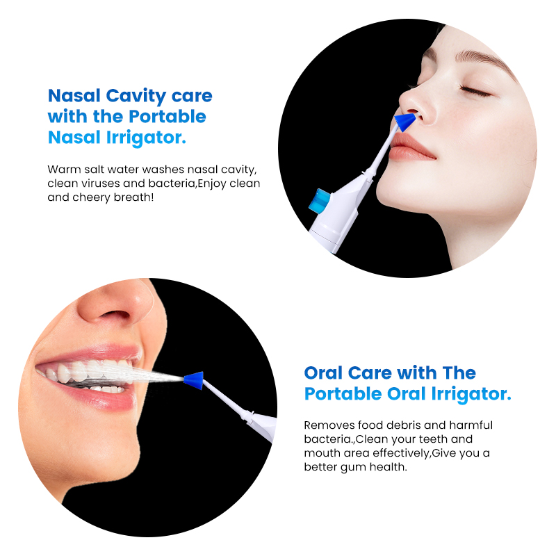 携帯型高圧口腔洗浄器 家庭用 手動式ウォーターデンタルフロス - Oral Irrigator Flosser のレビューと価格