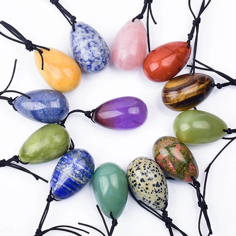 天然水晶玉マッサージ卵,30x20mm,女性用,ケゲルボール - Xbody Health & Wellness Functional Integrative Medicine Office & Medical Spa Photos のレビューと価格