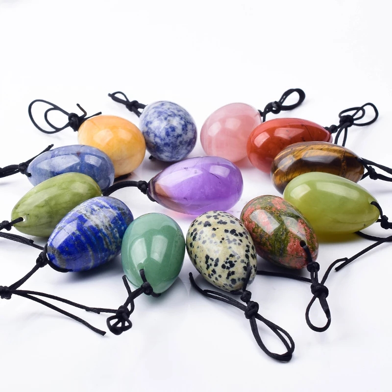 天然水晶玉マッサージ卵,30x20mm,女性用,ケゲルボール - Xbody Health & Wellness Functional Integrative Medicine Office & Medical Spa Photos のレビューと価格