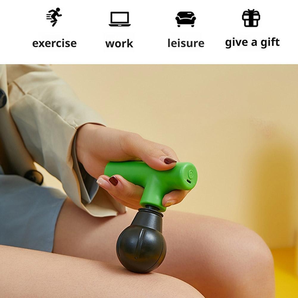 ポータブルミニマッサージガン、ハンドヘルドディープティシュー - Health Wellness Massage のレビューと価格