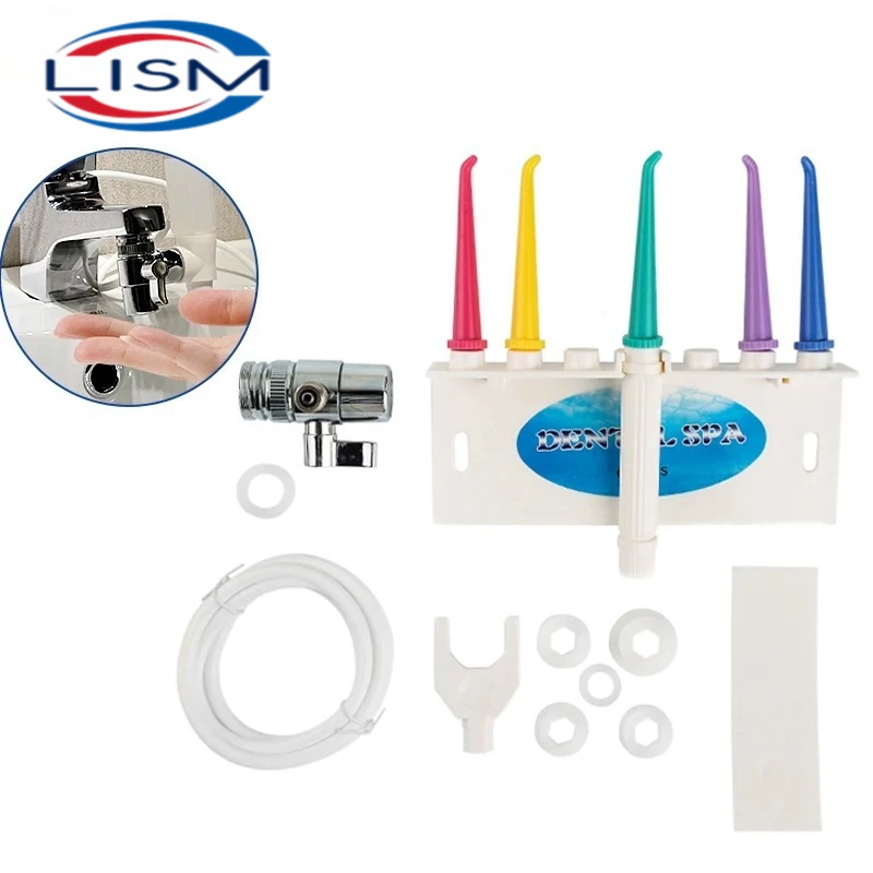 デンタルSPA蛇口口腔洗浄器ウォータージェット歯ブラシフロス - Oral Irrigator Flosser のレビューと価格