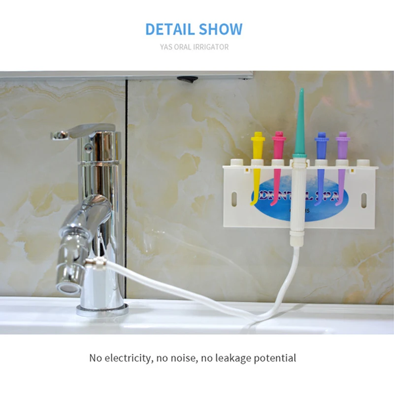 デンタルSPA蛇口口腔洗浄器ウォータージェット歯ブラシフロス - Oral Irrigator Flosser のレビューと価格