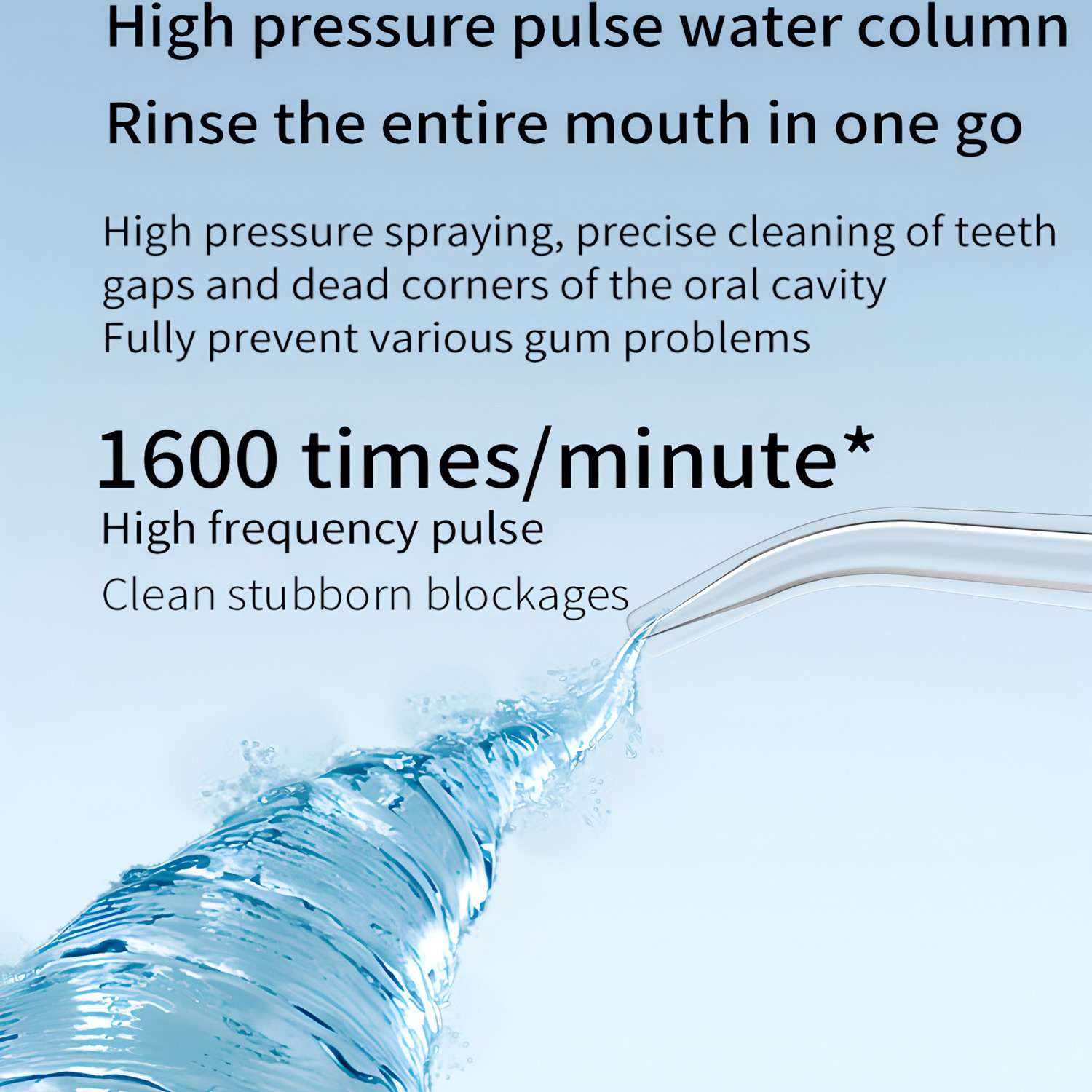 ポータブル口腔歯洗浄器 USB充電式歯口腔洗浄器 口腔洗浄機 - Oral Irrigator Flosser のレビューと価格
