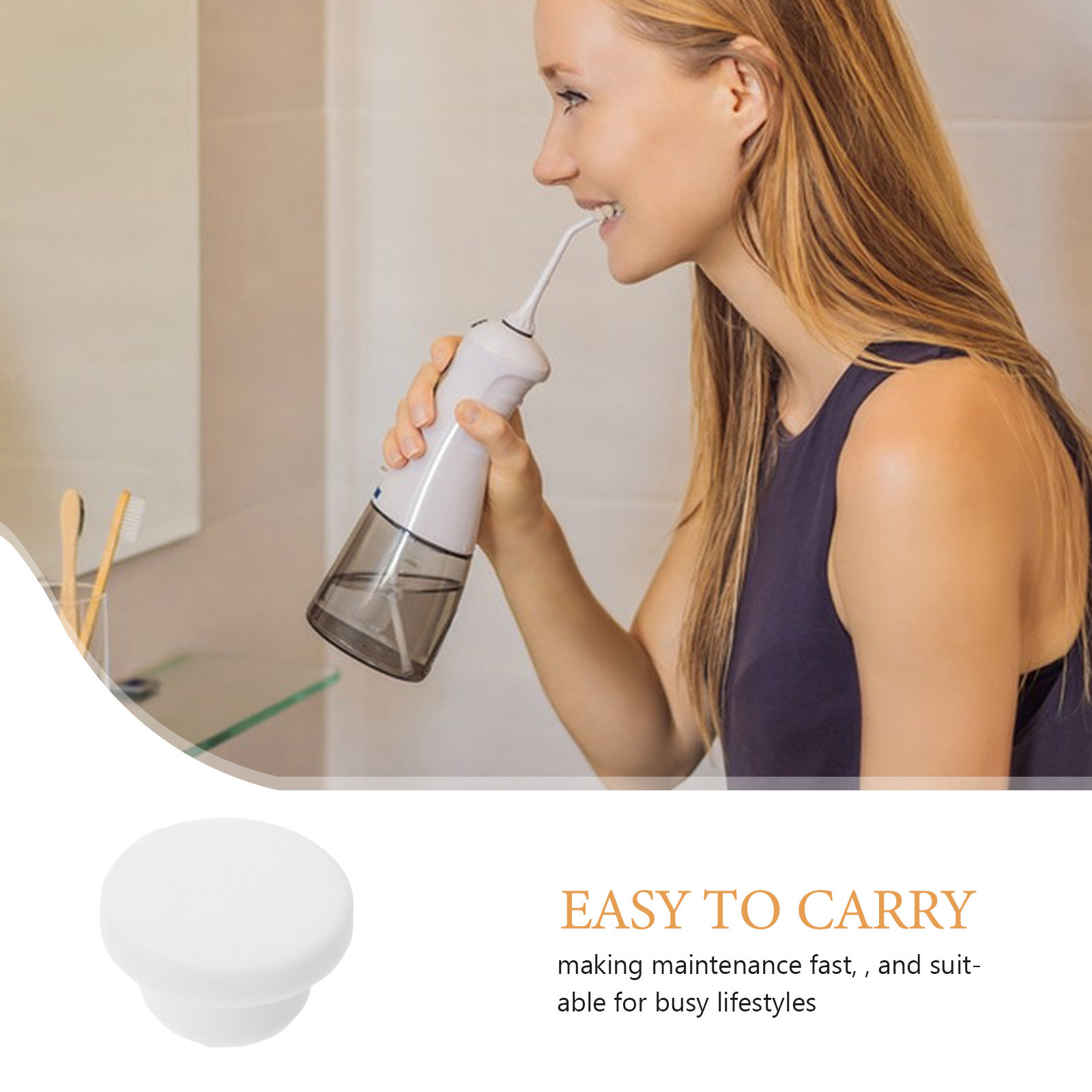 4個入りシリコン製フロッサー タンクキャップ 交換用 漏れ防 - Oral Irrigator Flosser のレビューと価格