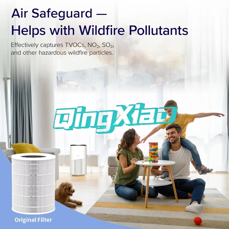 スマートアプリ制御空気清浄機、煙の臭いを除去、マイナスイオン - Air Purifier Hepa のレビューと価格