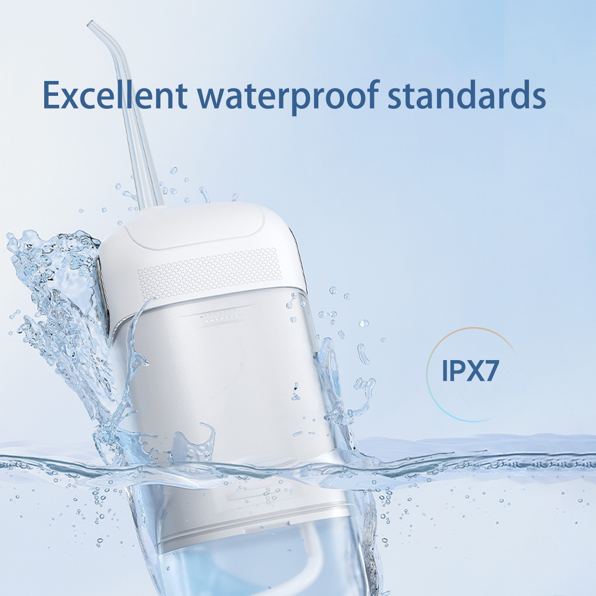 ウォーターフロッサー IPX7 コードレス口腔洗浄器電動歯ク - Oral Irrigator Flosser のレビューと価格