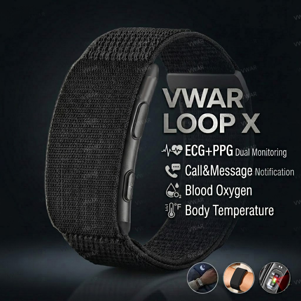 VWAR LOOP X ECG スマートブレスレット心拍数血 - Xbody Health & Wellness Functional Integrative Medicine Office & Medical Spa Photos のレビューと価格